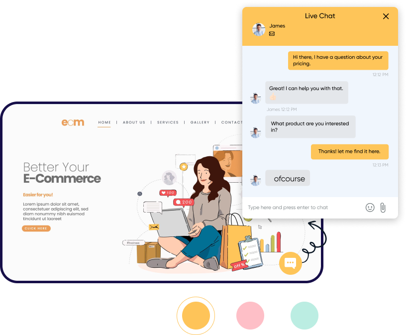 Live Live Chat Features
